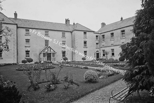 ENTRANCE TO PATRICIAN BROTHERS MOTHER HOUSE AND NOVITIATE IN THE GARDEN